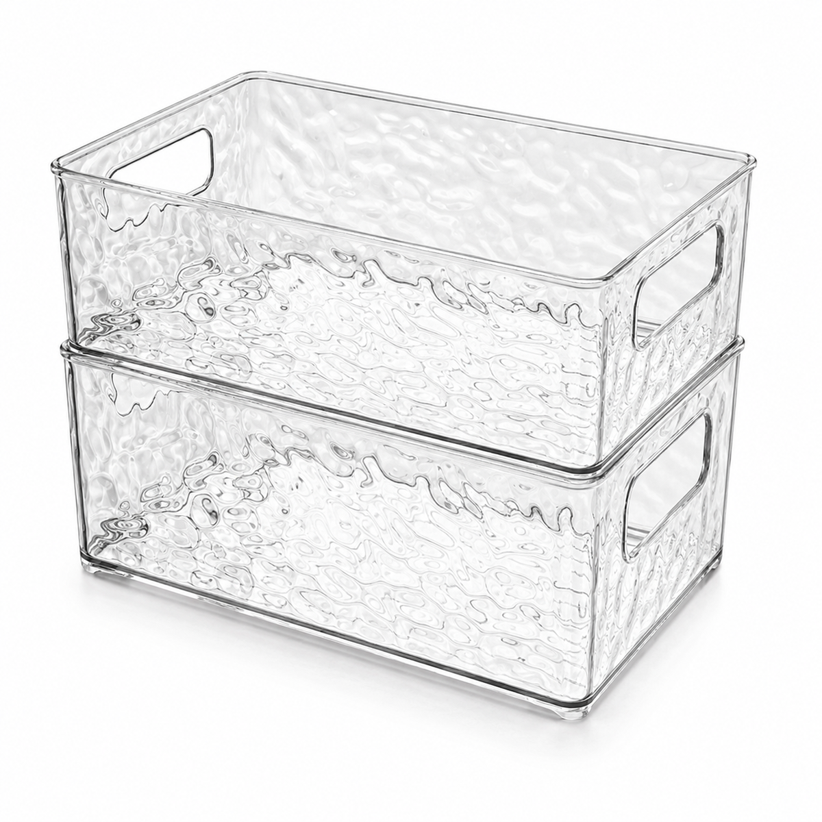 🧊 Clear Storage | Stackable Organizer | Modern Home Essential