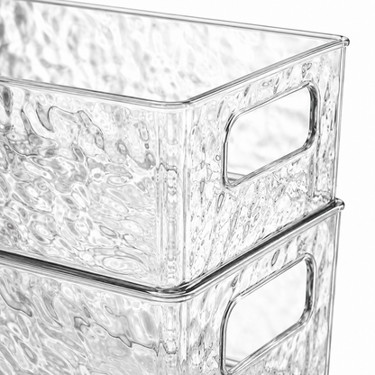 🧊 Clear Storage | Stackable Organizer | Modern Home Essential