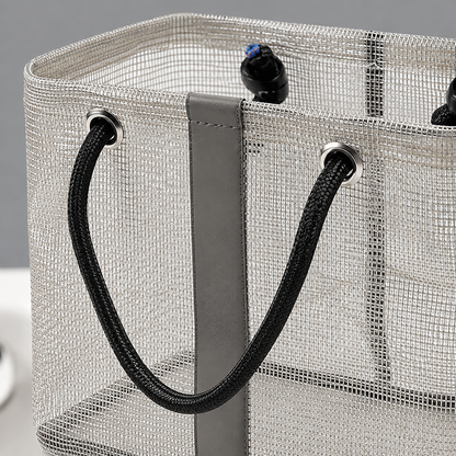 Mesh Shower Caddy | Quick-Dry Design | Easy Carry