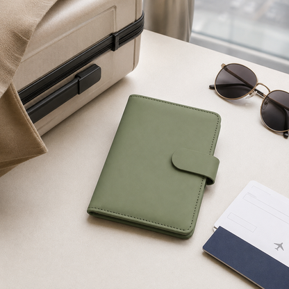 🌿 Passport Holder | Soft Leather | Travel Essential