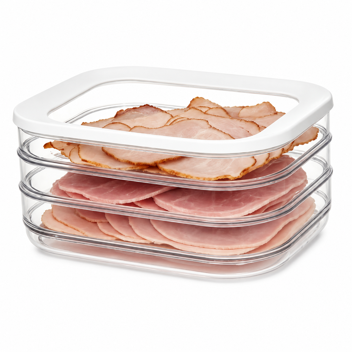 🥩 Deli Meat Container | Clear Storage | Fridge Organizer