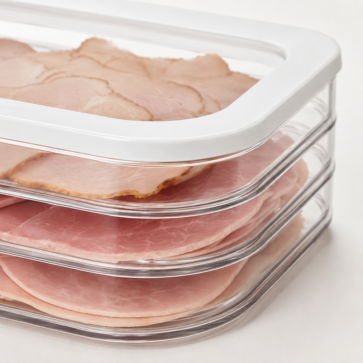 🥩 Deli Meat Container | Clear Storage | Fridge Organizer