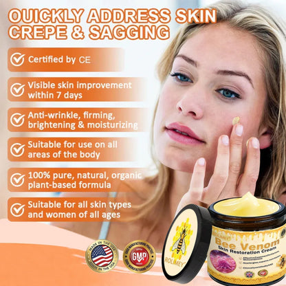 💫💫Official Brand Shop丨🧑‍⚕️ Bee venom Pro Comprehensive Cream—Tightening for Skin Types