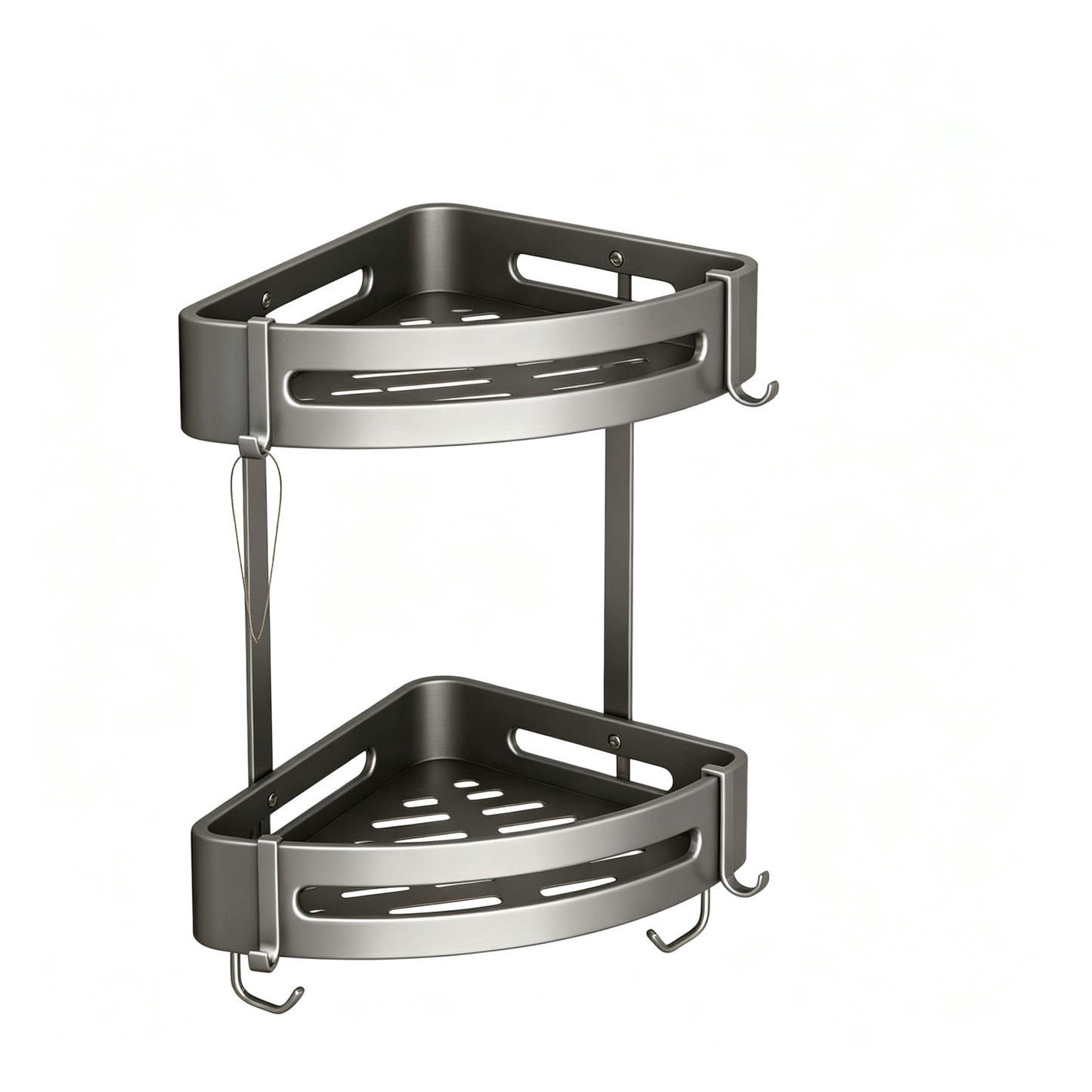 🛁 Bathroom Organizer | Rust-Resistant Metal | Shower Corner | Homeowners | Space-Saving Design