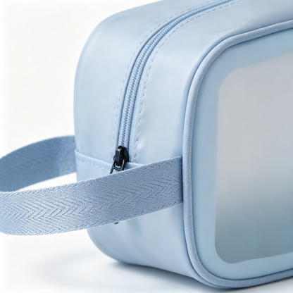 Makeup Bag | Travel Organizer | Clear Window Design