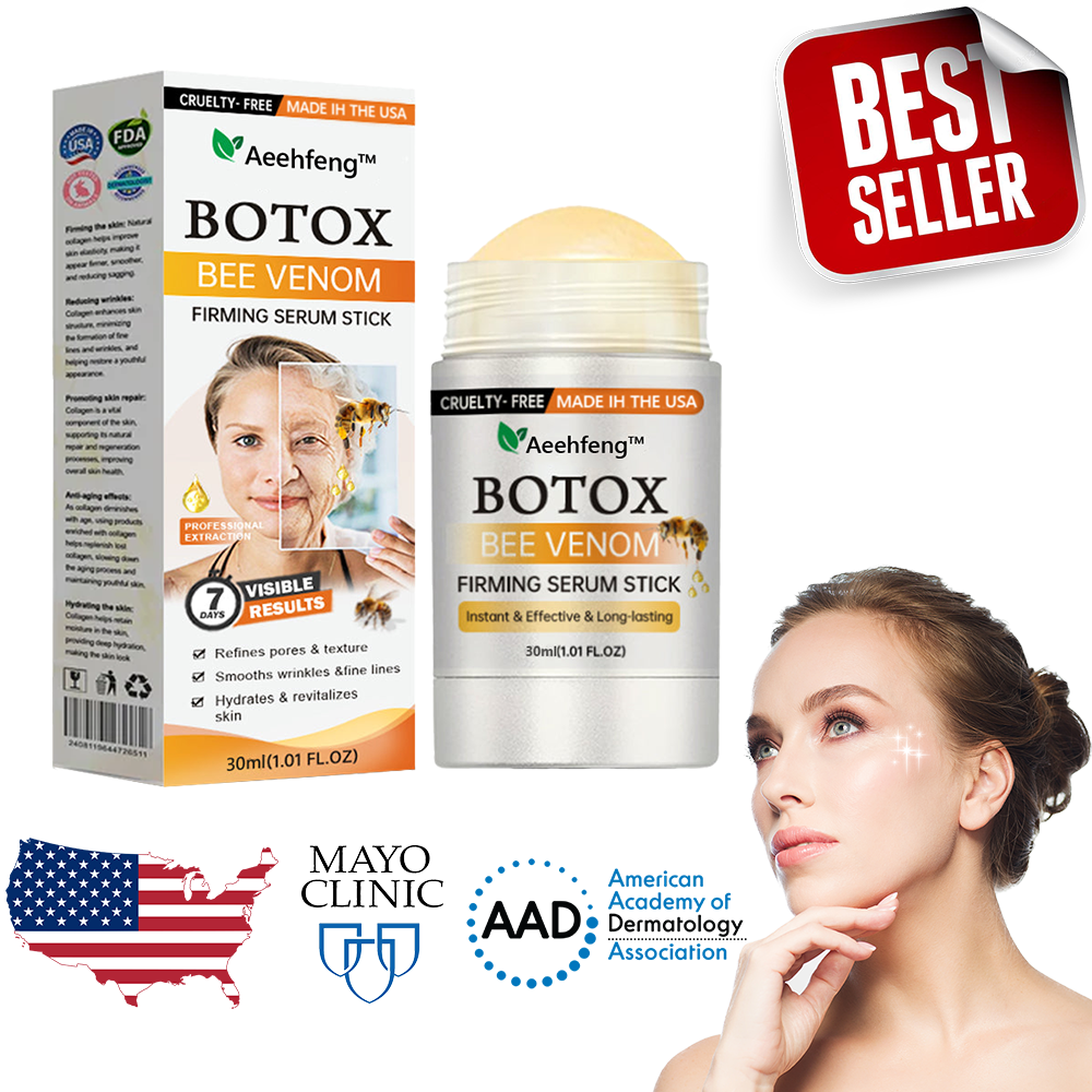 🏆🐝Made and Shipped from USA✨Aeehfeng™ Botox Bee Venom Firming Serum Stick🔥LAST DAY 80% OFF